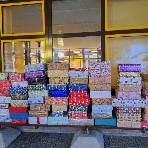 Weihnachten im Schuhkarton