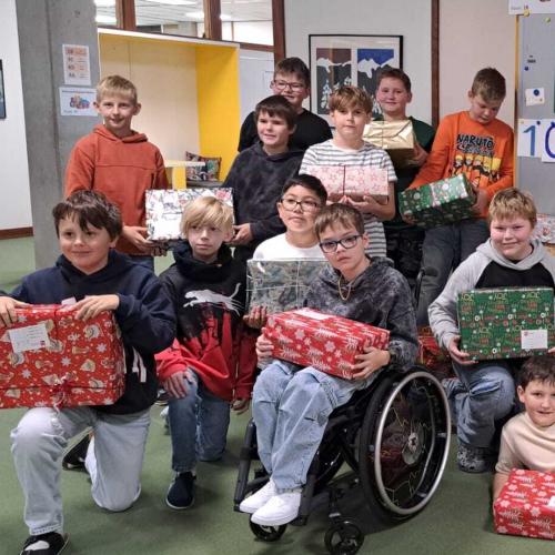 Weihnachten im Schuhkarton