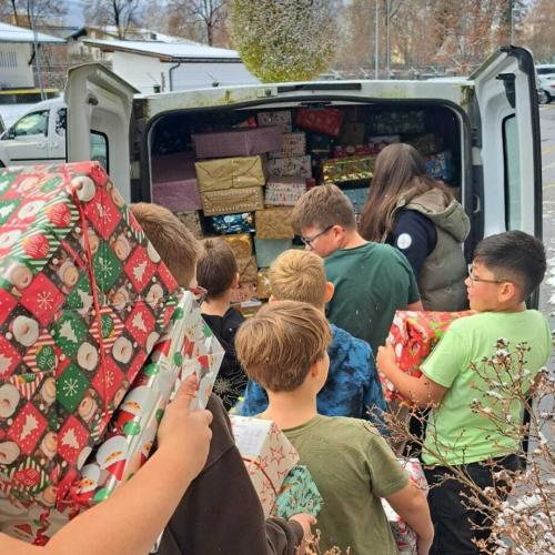 Weihnachten im Schuhkarton