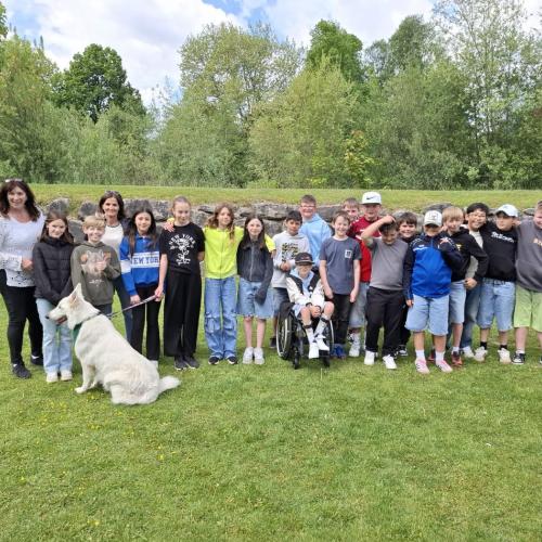 Hindernisparcours mit Sam und Bina