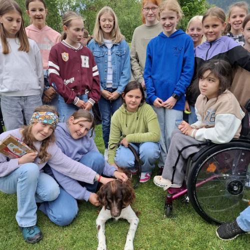 Hindernisparcours mit Sam und Bina