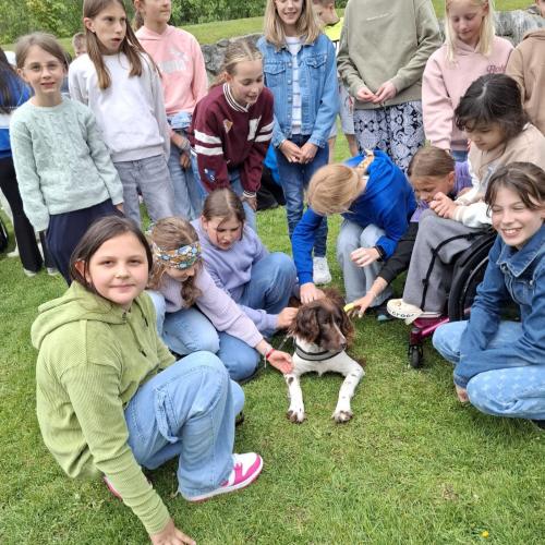 Hindernisparcours mit Sam und Bina