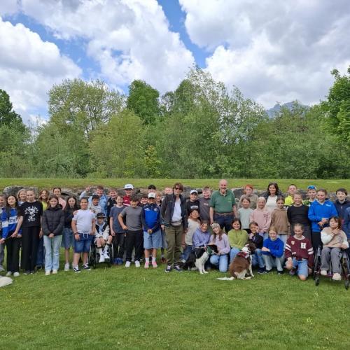 Hindernisparcours mit Sam und Bina