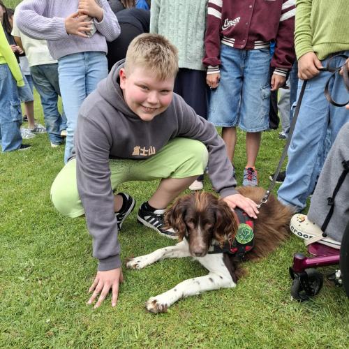 Hindernisparcours mit Sam und Bina