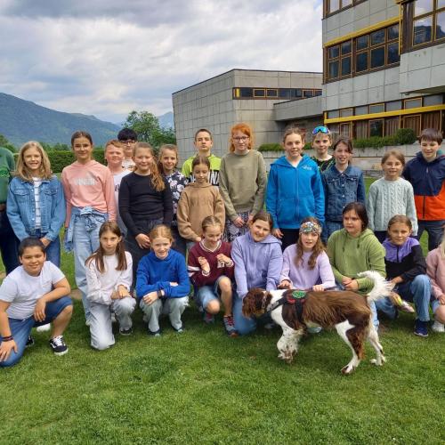 Hindernisparcours mit Sam und Bina