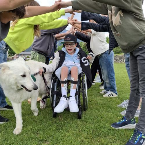 Hindernisparcours mit Sam und Bina