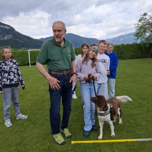 Hindernisparcours mit Sam und Bina