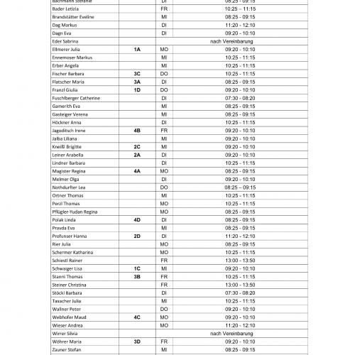 Sprechstunden 25-26