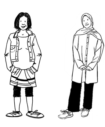 Bild Büsra und Christina