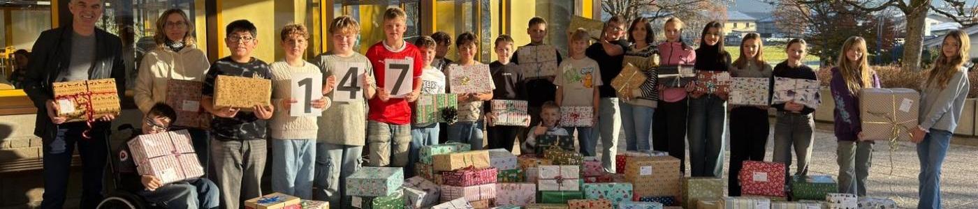 Weihnachten im Schuhkarton