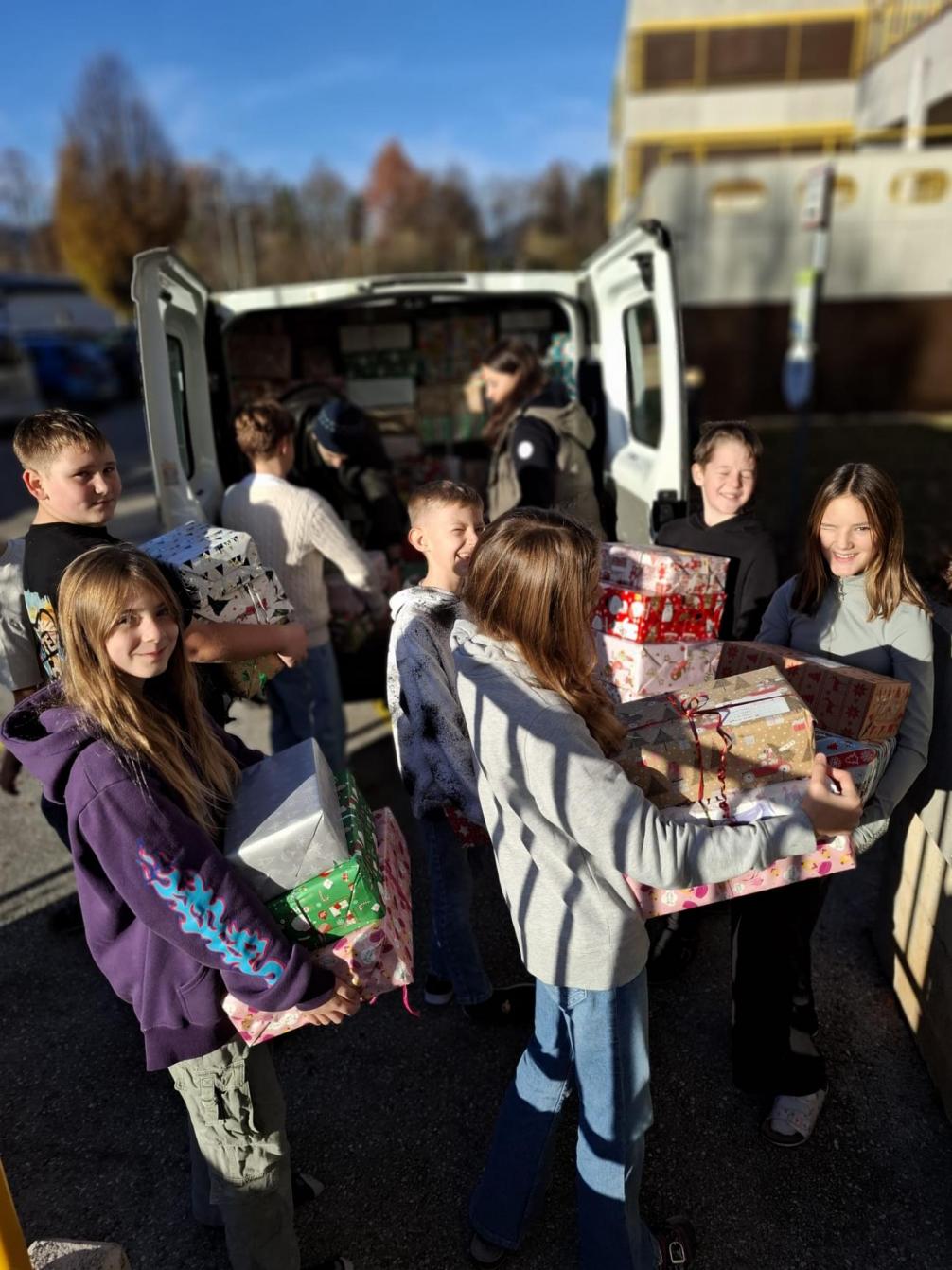 Weihnachten im Schuhkarton