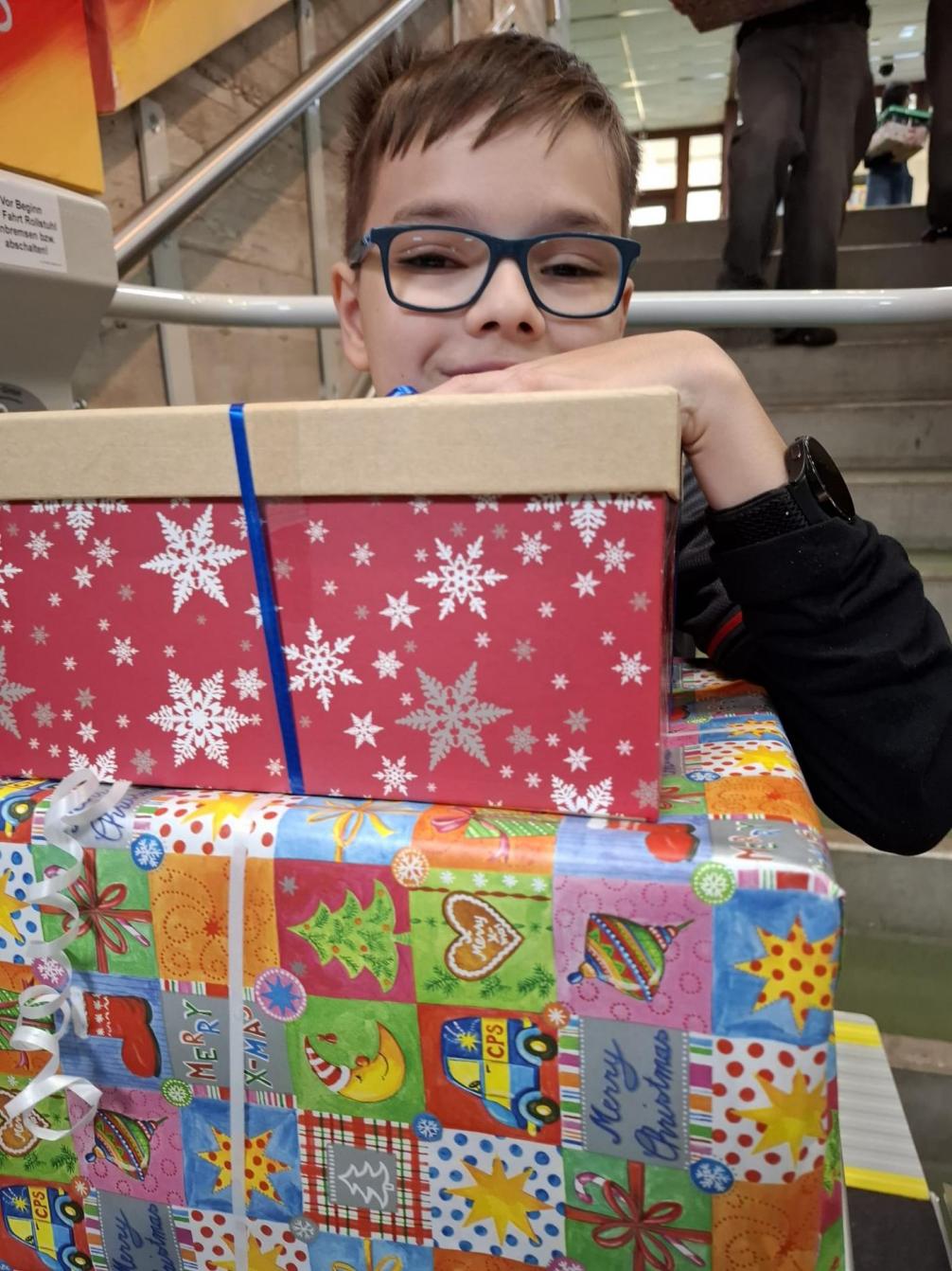 Weihnachten im Schuhkarton