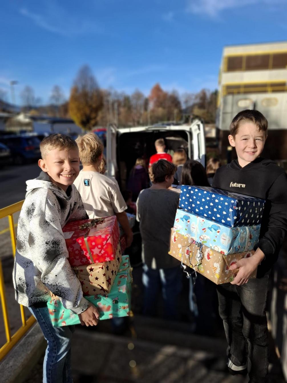 Weihnachten im Schuhkarton