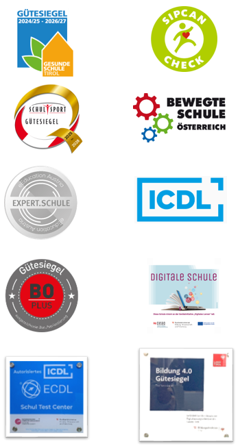 Gütesiegel gesammelt