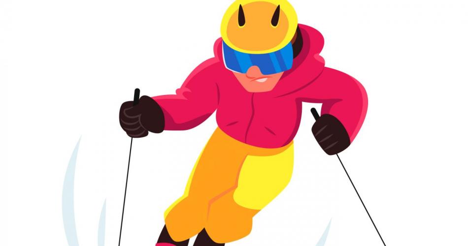 Skifahrer