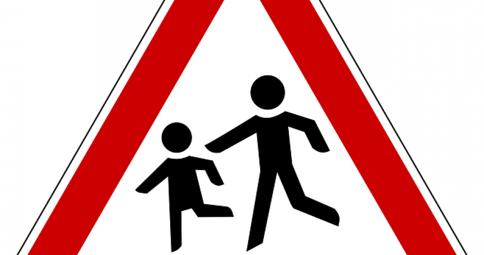 Verkehrsschild Achtung Kinder